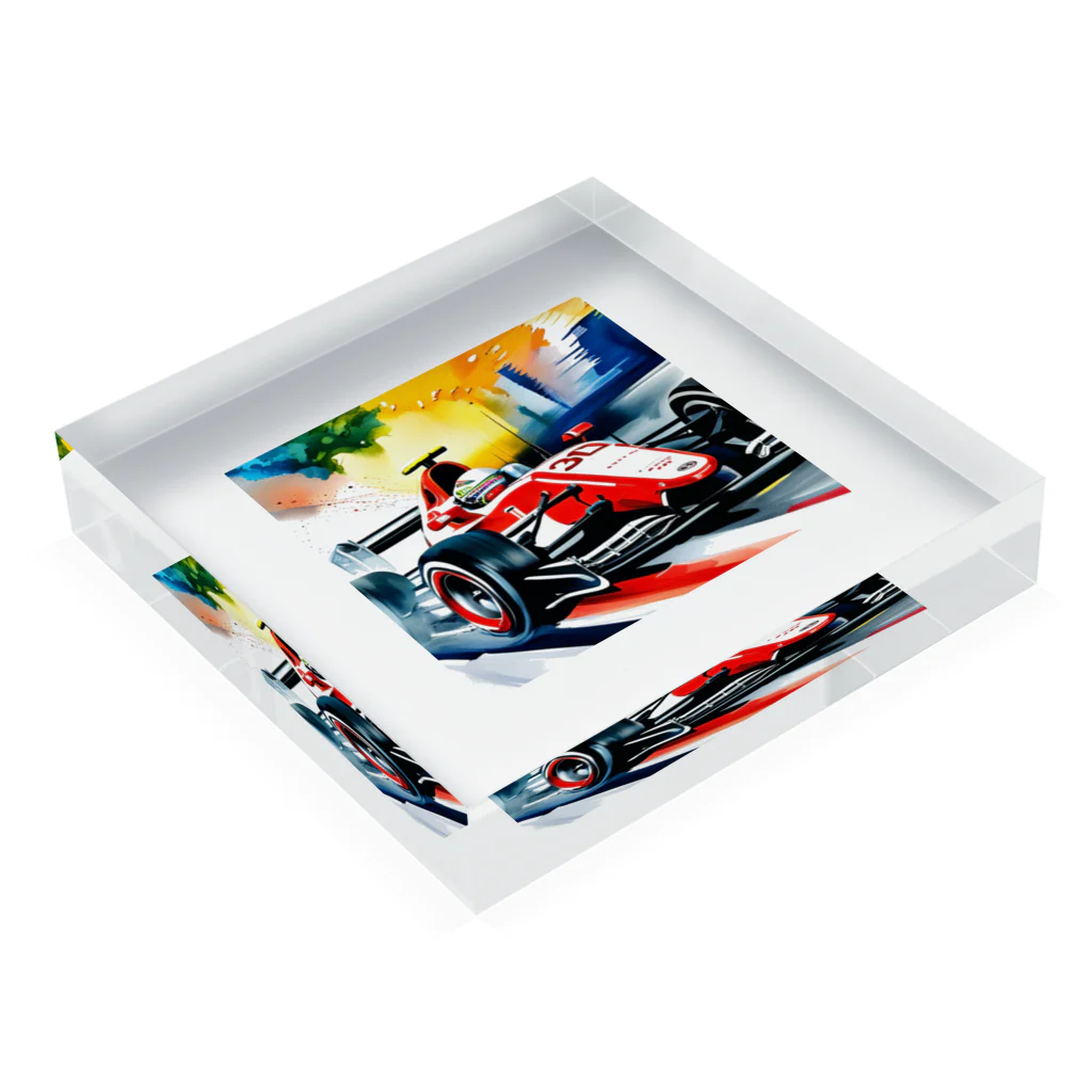 kaze2432のF1 Acrylic Block :placed flat