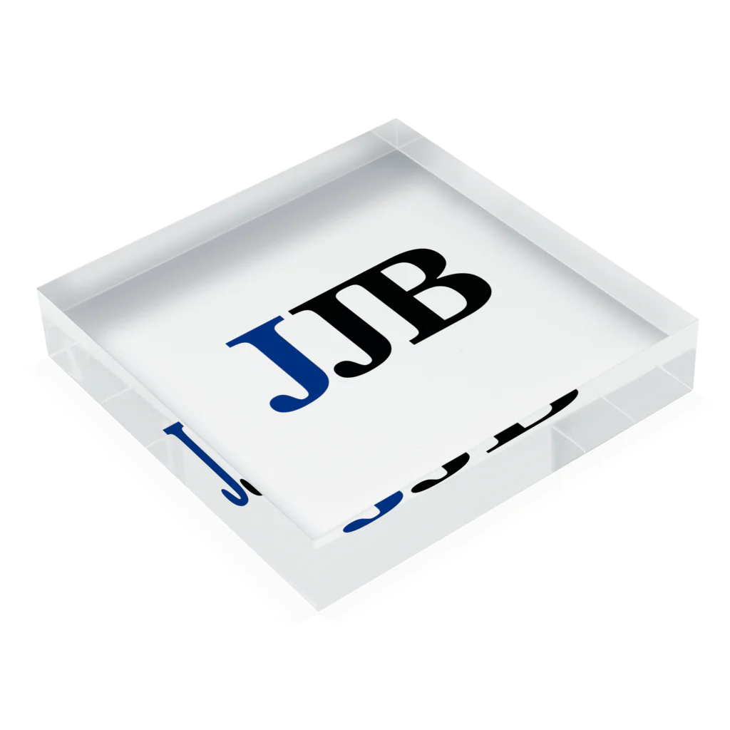 JJブラザーズのJJBシンプルグッズ アクリルブロックの平置き