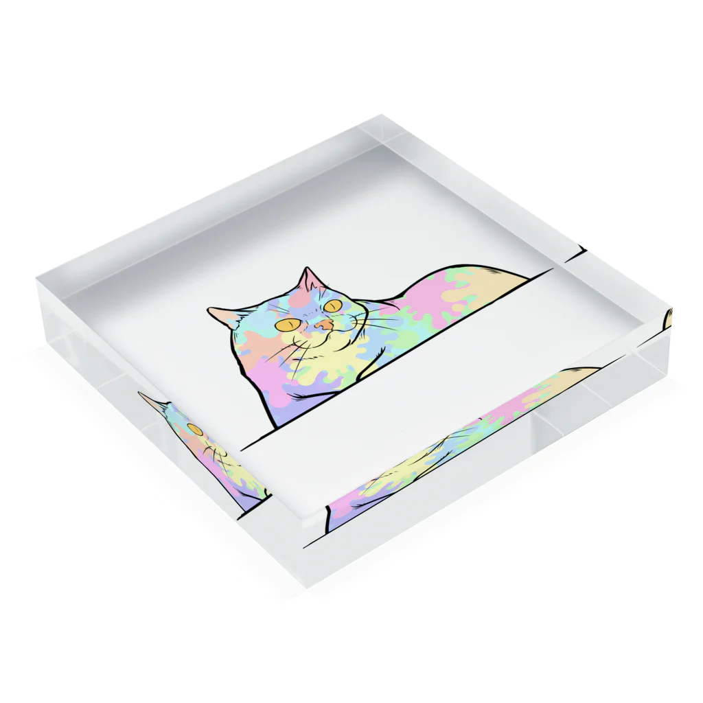 TAKE-TONの高みの見物 Acrylic Block :placed flat