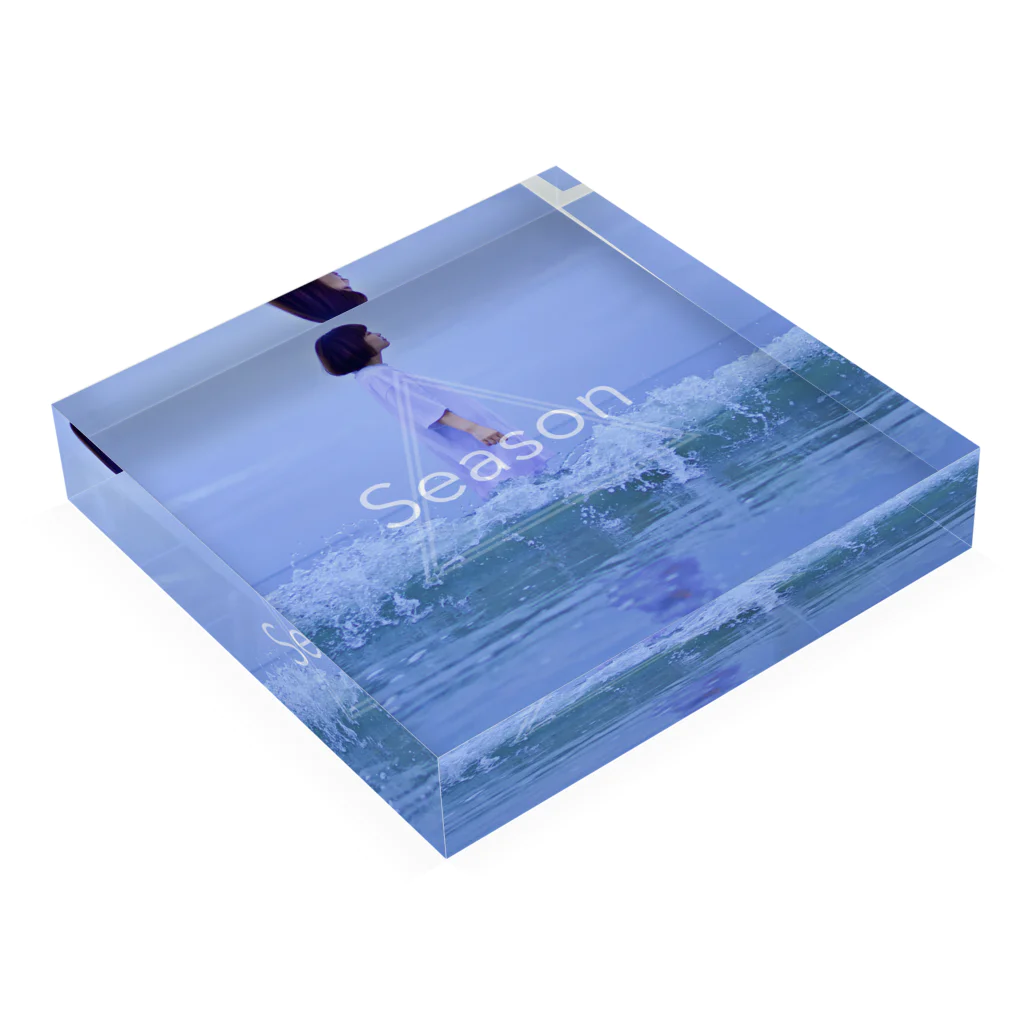 すぎもと、のSeason Acrylic Block :placed flat