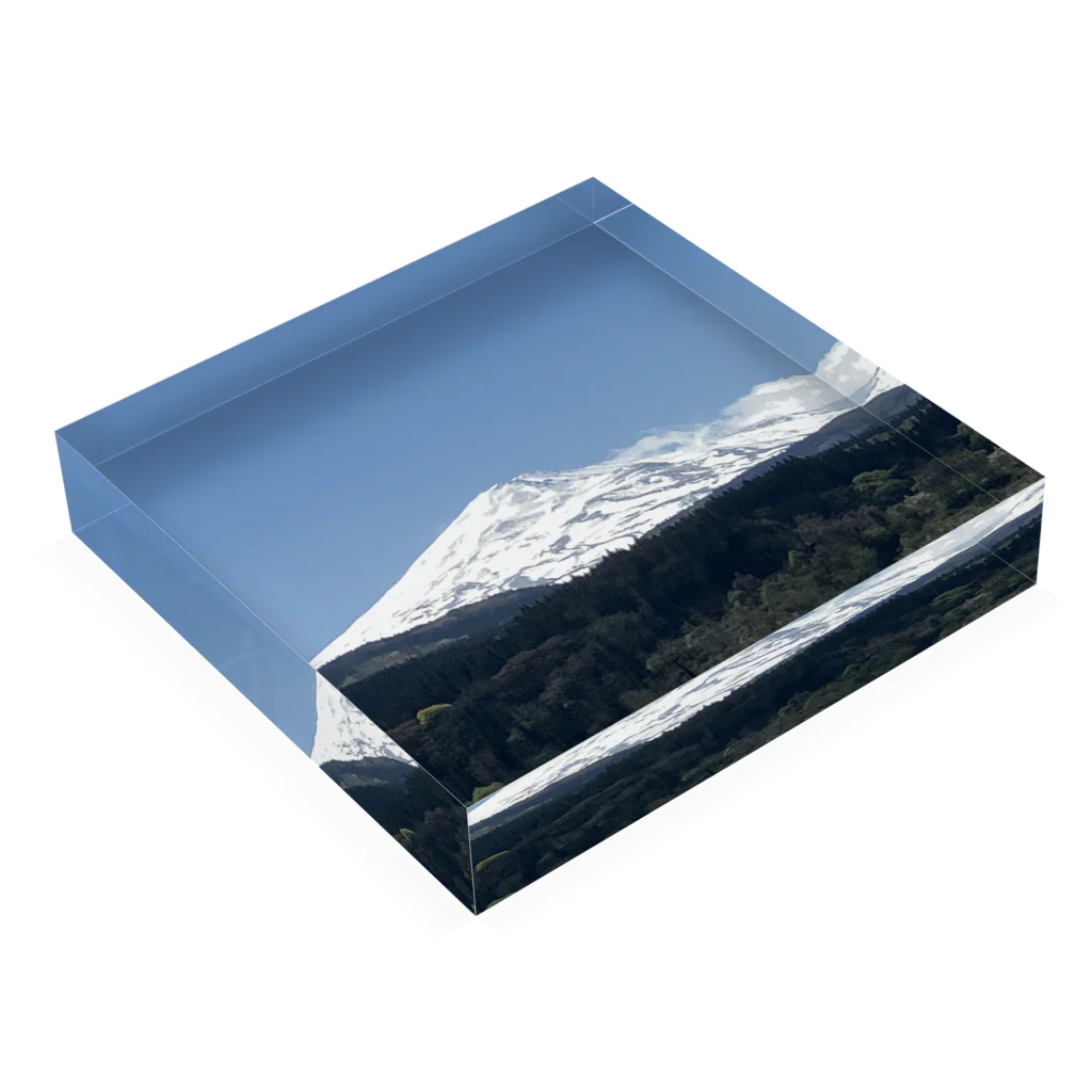 otobokemama06の鳥海山 Acrylic Block :placed flat