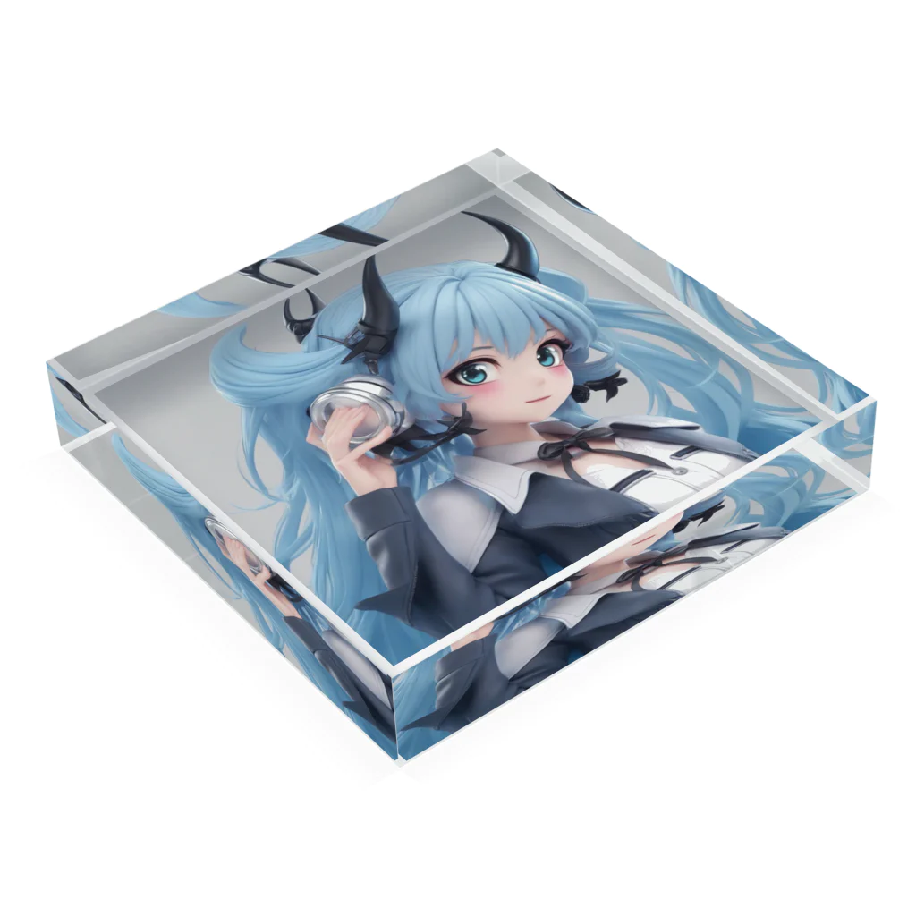 seika-drの悪魔のアンナ Acrylic Block :placed flat