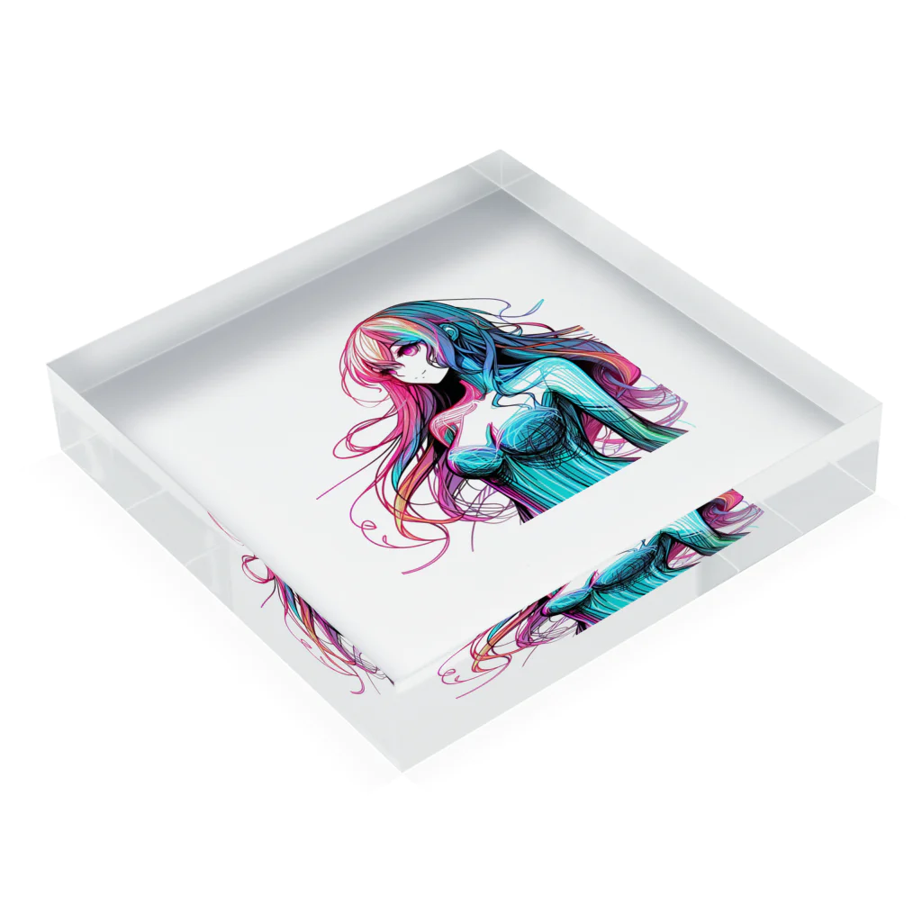 NeonSparkのEra Acrylic Block :placed flat