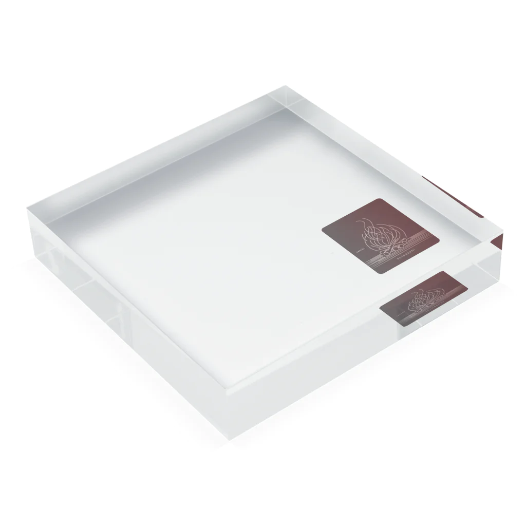 sotoasobiのsotoasobi -takibi- Acrylic Block :placed flat