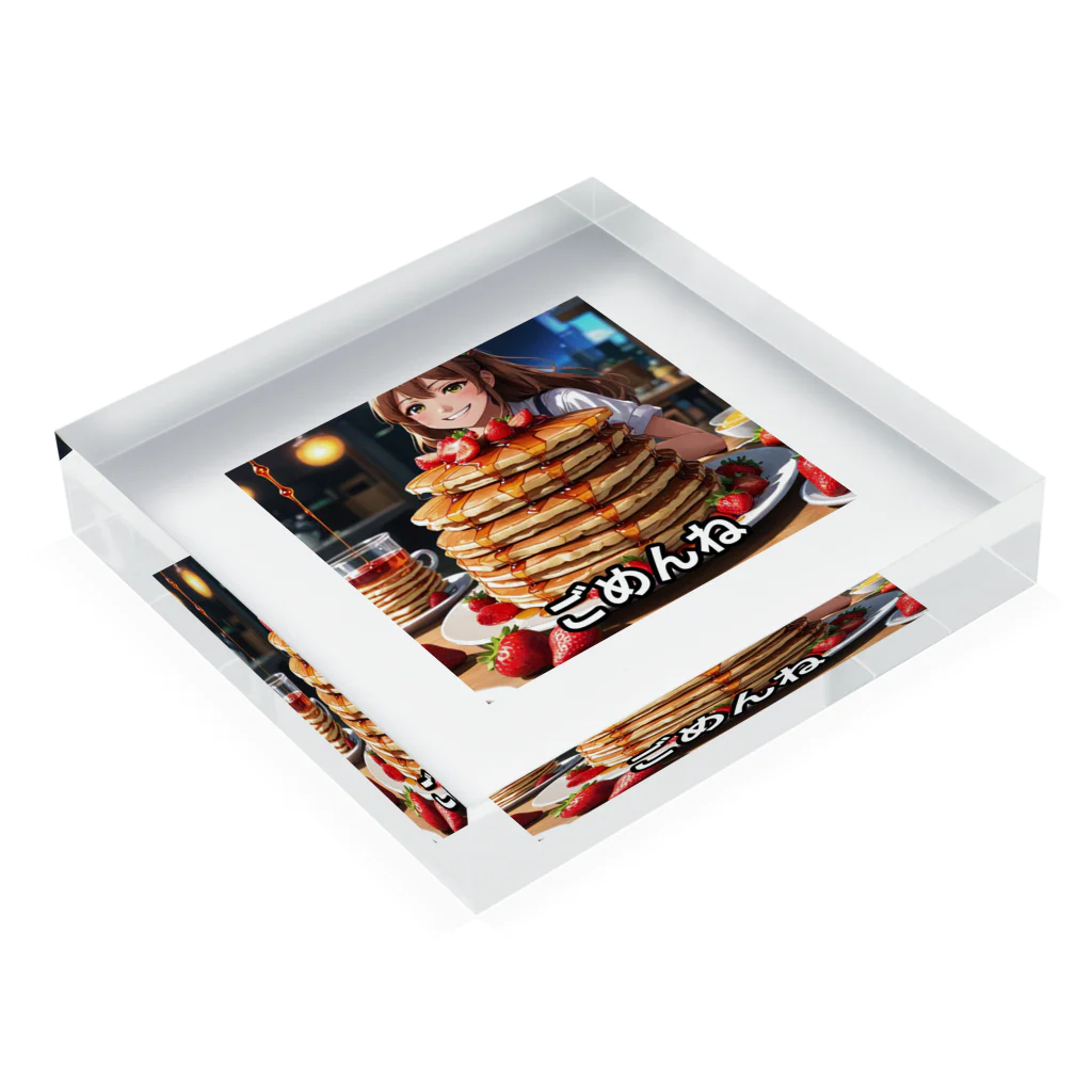 pppppppppppppppppのごめんねえさん Acrylic Block :placed flat