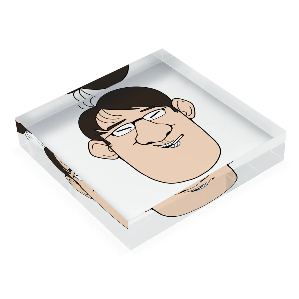 ジャスティス屋さんのkazu Acrylic Block :placed flat