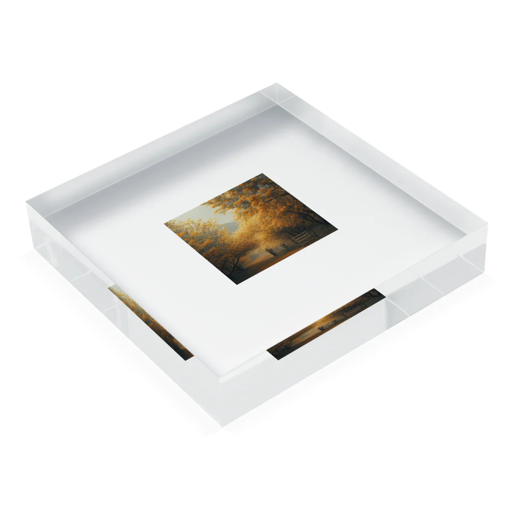 osmanthus shopのosmanthus landscape Acrylic Block :placed flat