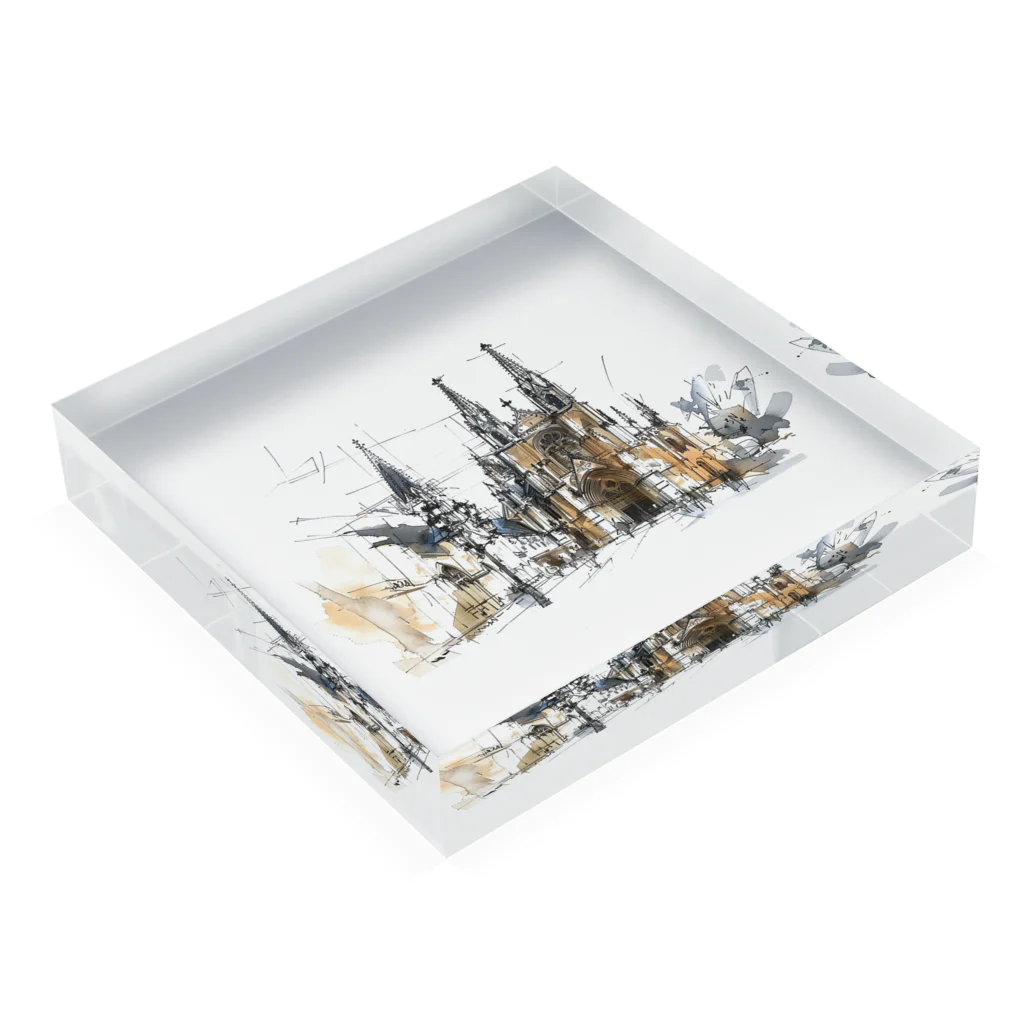 ARZMICOのFrom "Yanagi Collection" ver.03 Acrylic Block :placed flat