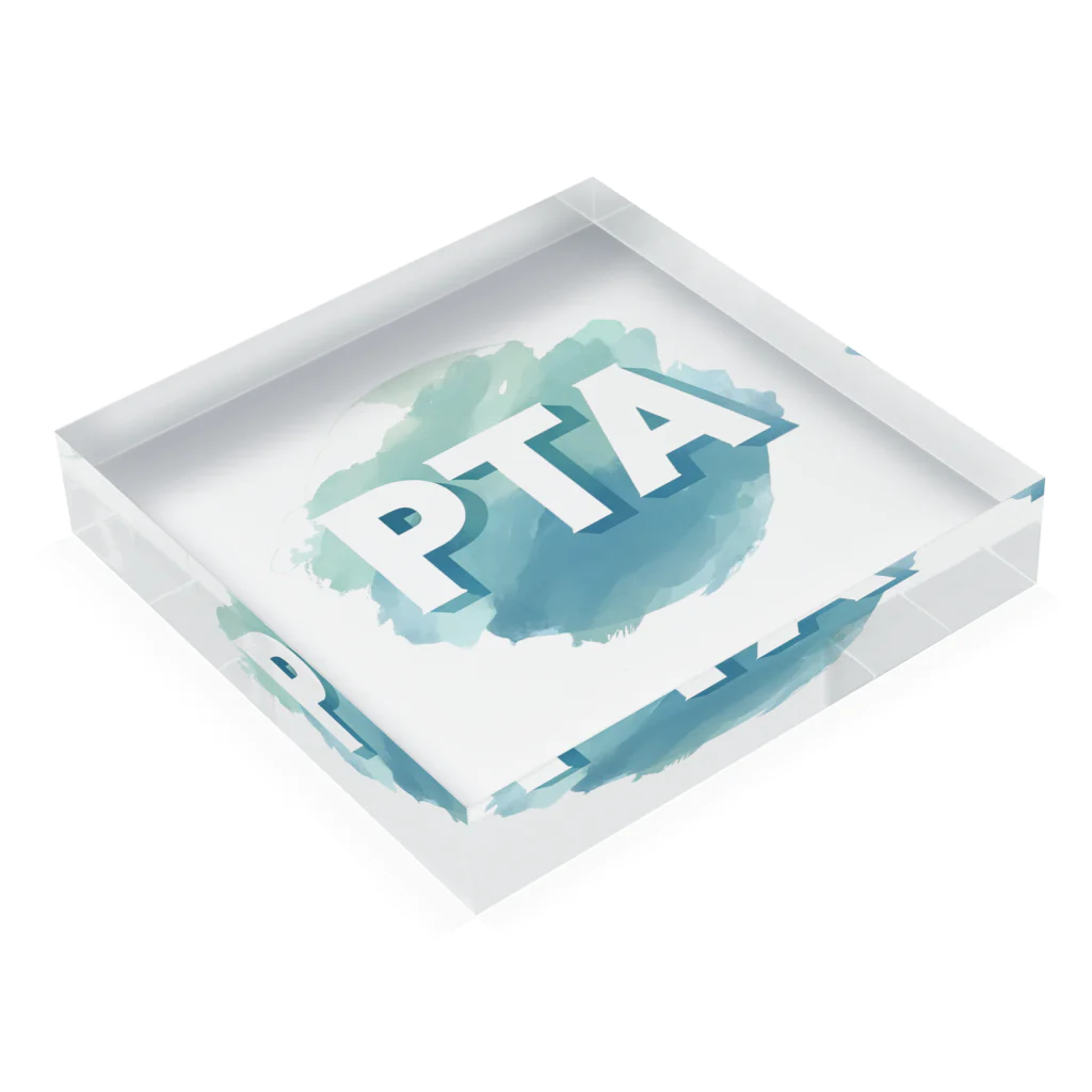 PTA役員のお店のPTA Acrylic Block :placed flat