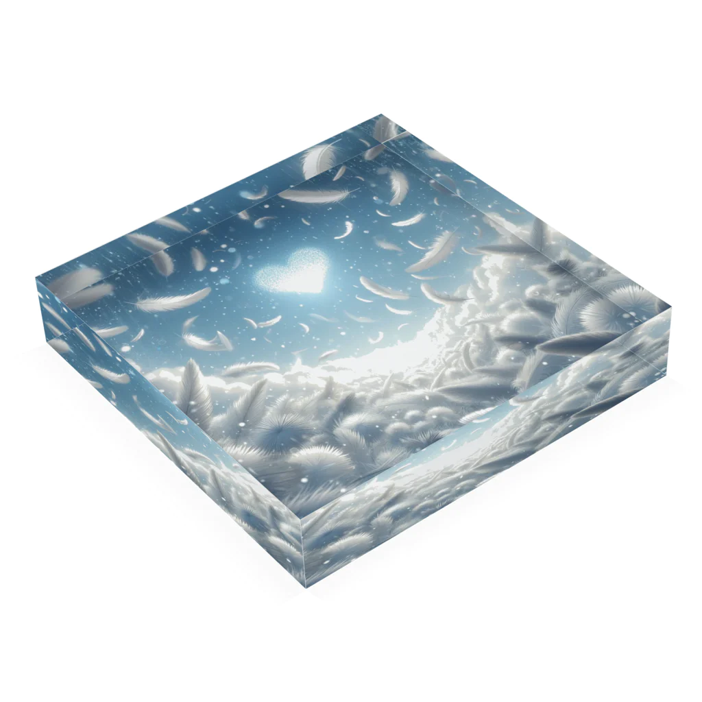 LUNA♡Malfeの癒しシリーズ Acrylic Block :placed flat