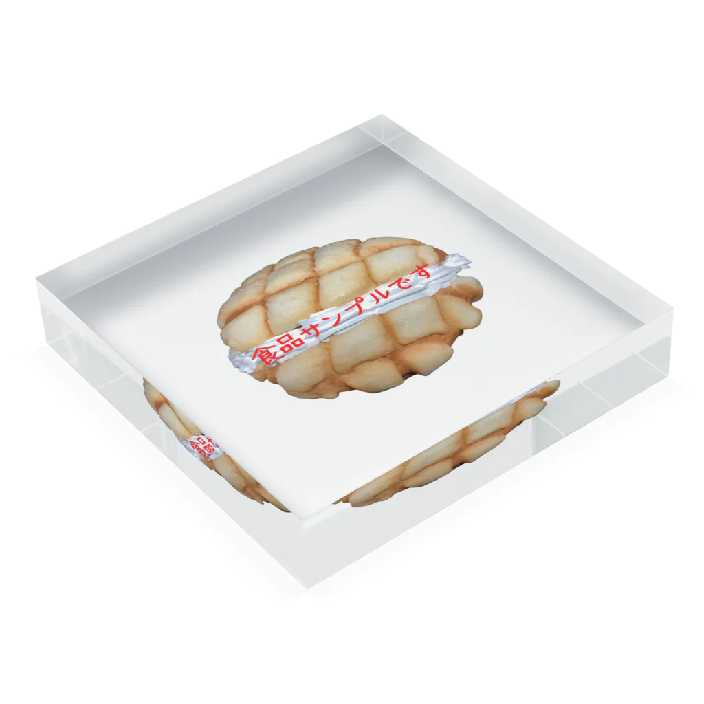 A-KdesignのFake food⑥ Acrylic Block :placed flat