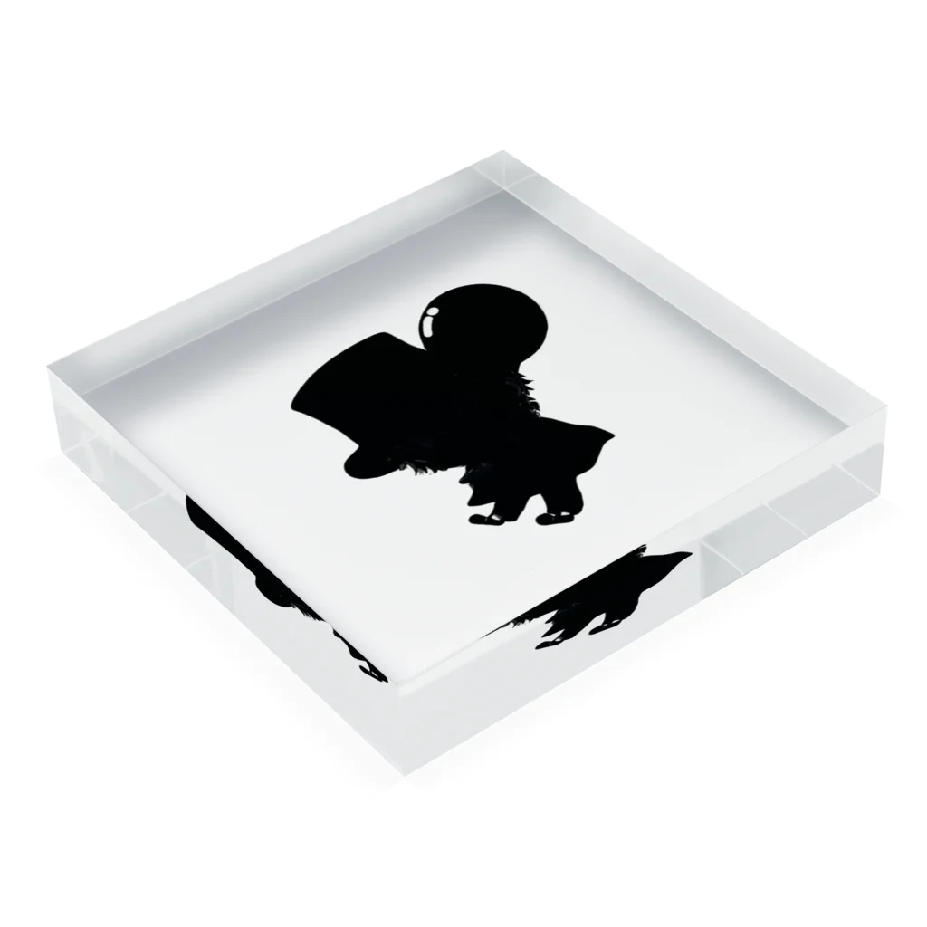 朗楽屋 PENIの新PENIキャラアクリル Acrylic Block :placed flat