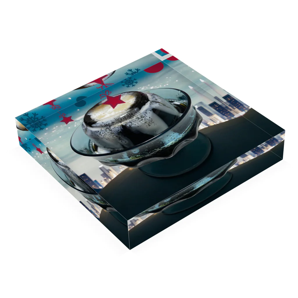 Old's GothicPassion Shopのあの夏に帰ろう Acrylic Block :placed flat