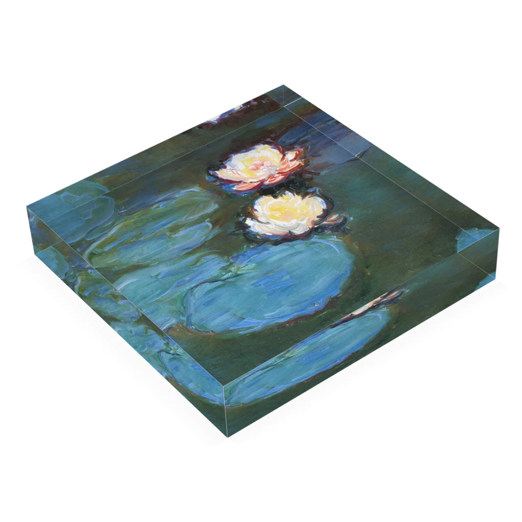 Art Baseの クロード・モネ / 睡蓮 / 1897/ Claude Monet / Water Lilly Acrylic Block :placed flat