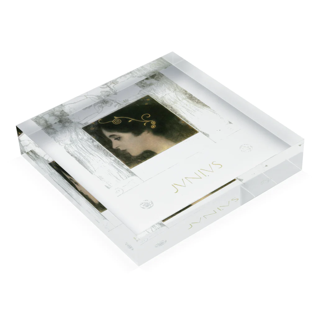 Art Baseのグスタフ・クリムト / 1896 /Junius / Gustav Klimt Acrylic Block :placed flat