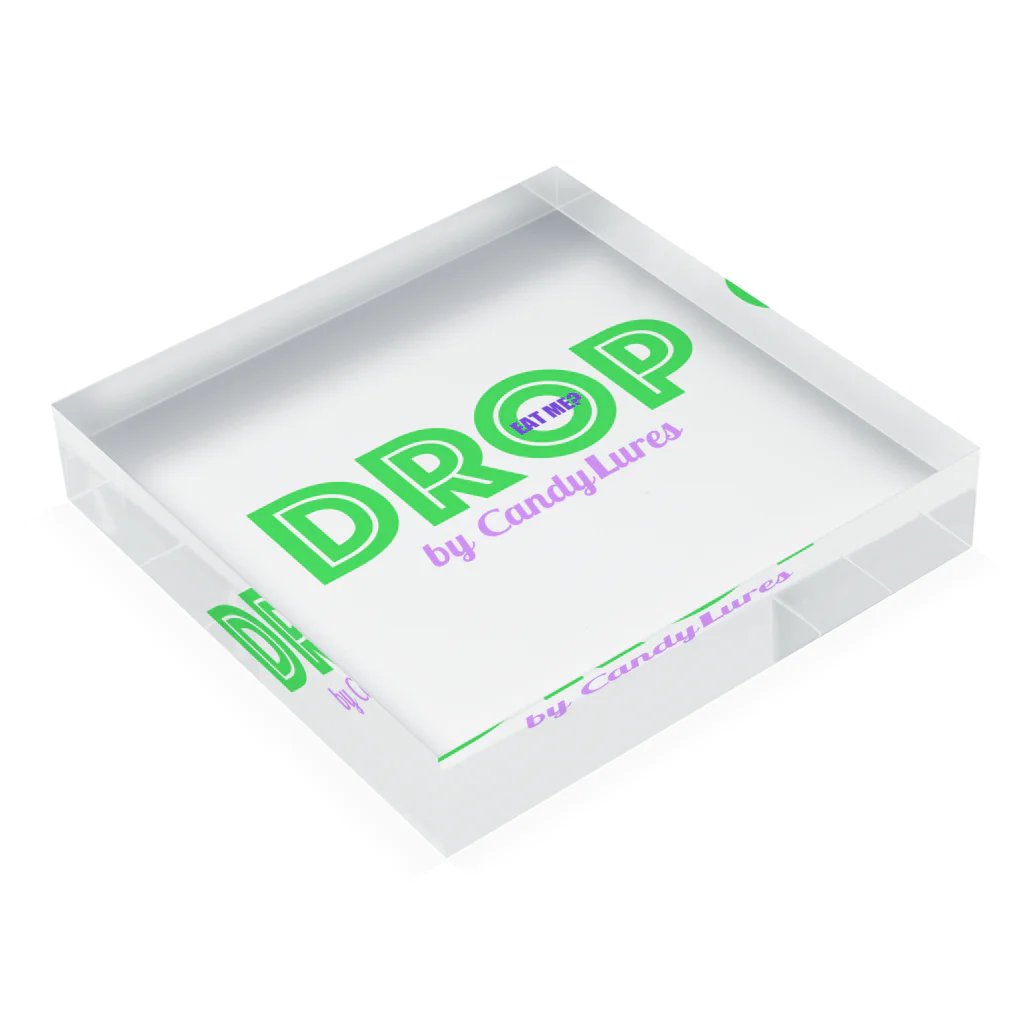 釣パラダイスのDROP Acrylic Block :placed flat