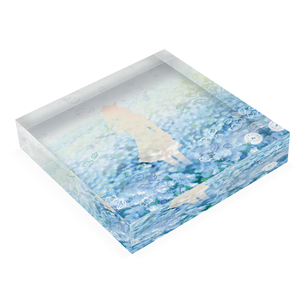 まざり星のあの場所で待っている。 Acrylic Block :placed flat