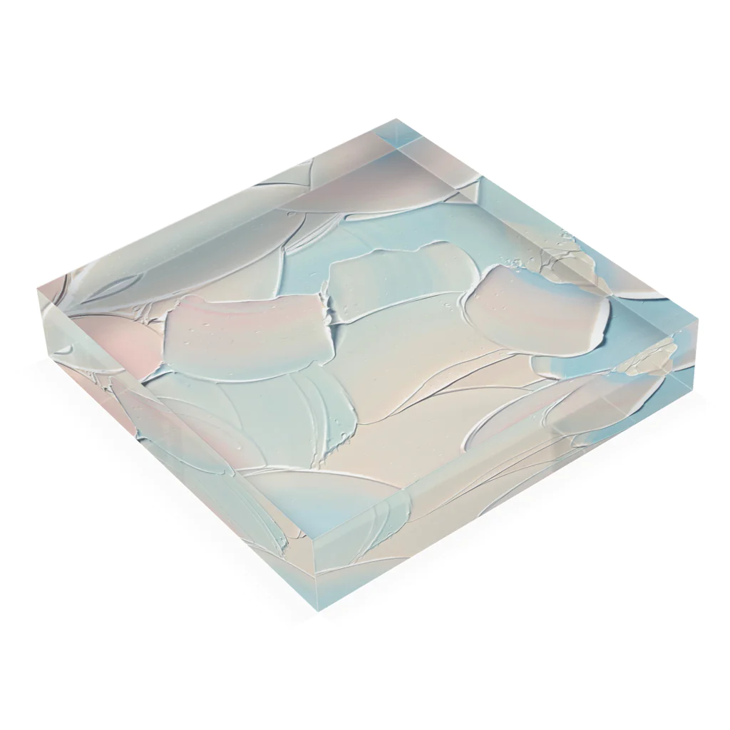 Yoshiki house 岡村芳樹のBaby asleep  Acrylic Block :placed flat