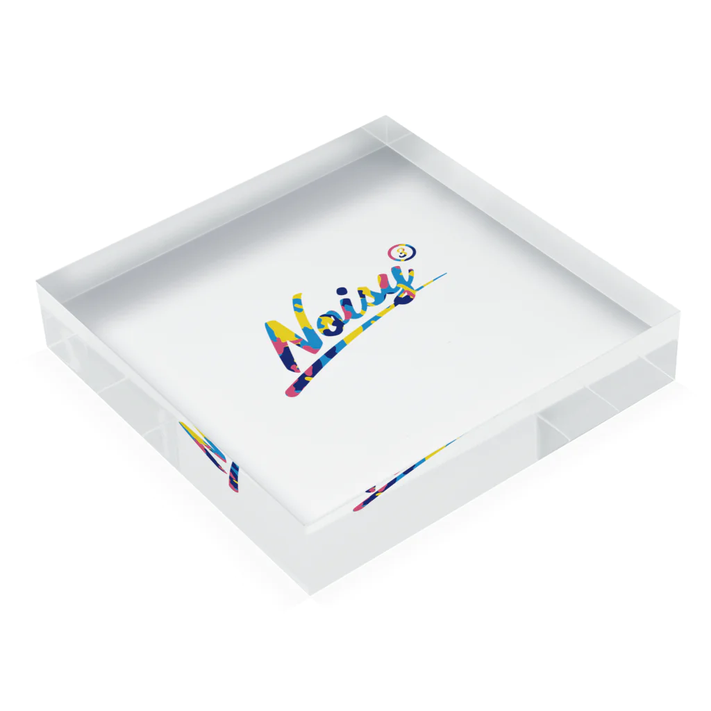 tkht_0107のNoisy③ Acrylic Block :placed flat