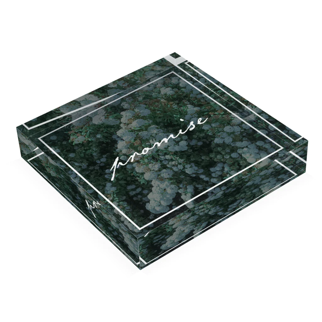 alepienaのpromise Acrylic Block :placed flat