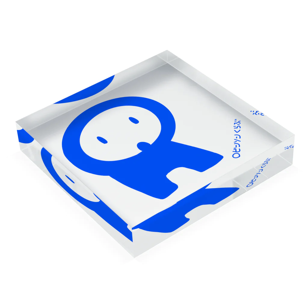 はるはらのロビンソンくん Acrylic Block :placed flat