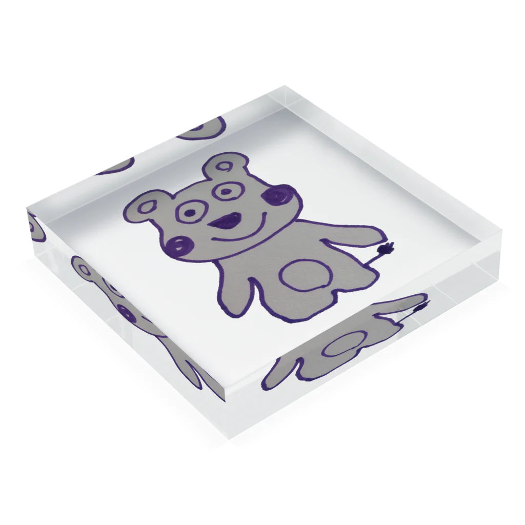 こがちゃんのこがもん Acrylic Block :placed flat