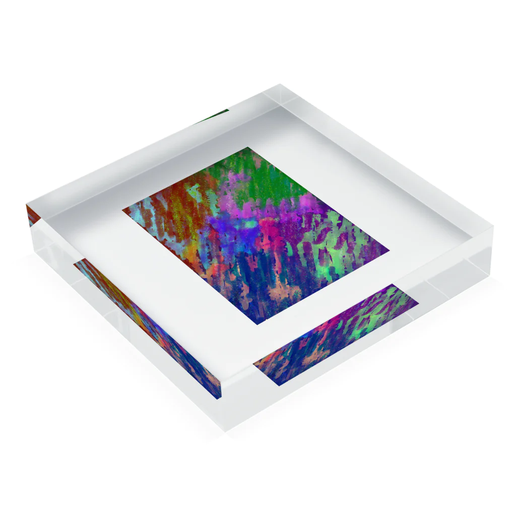 AkironBoy's_Shopの銀河系 Acrylic Block :placed flat