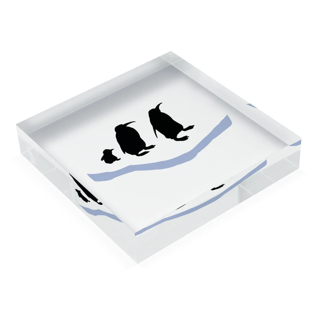 Astro(ムット)のpenguin Acrylic Block :placed flat