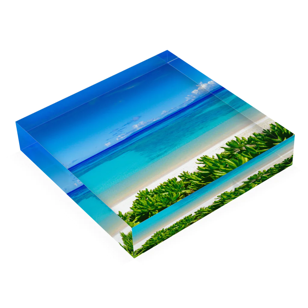 mizuphoto galleryの夏の扉 Acrylic Block :placed flat