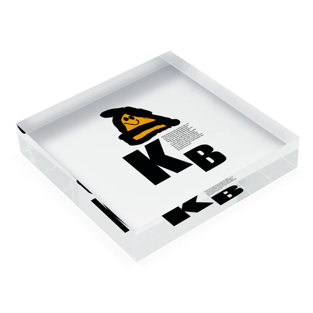 clllldのKB Acrylic Block :placed flat