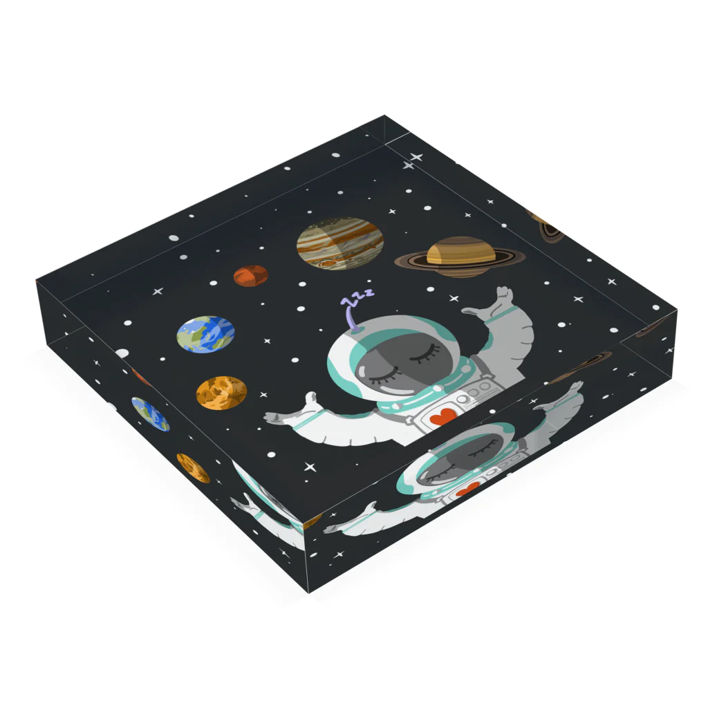 space nemuのspace nemu Acrylic Block :placed flat