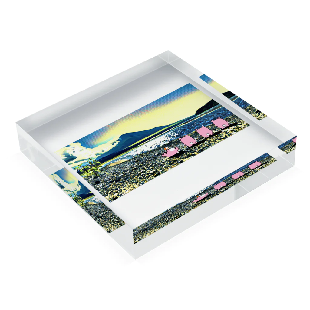 Ei_Sossyのたむたん in 山中湖 Acrylic Block :placed flat