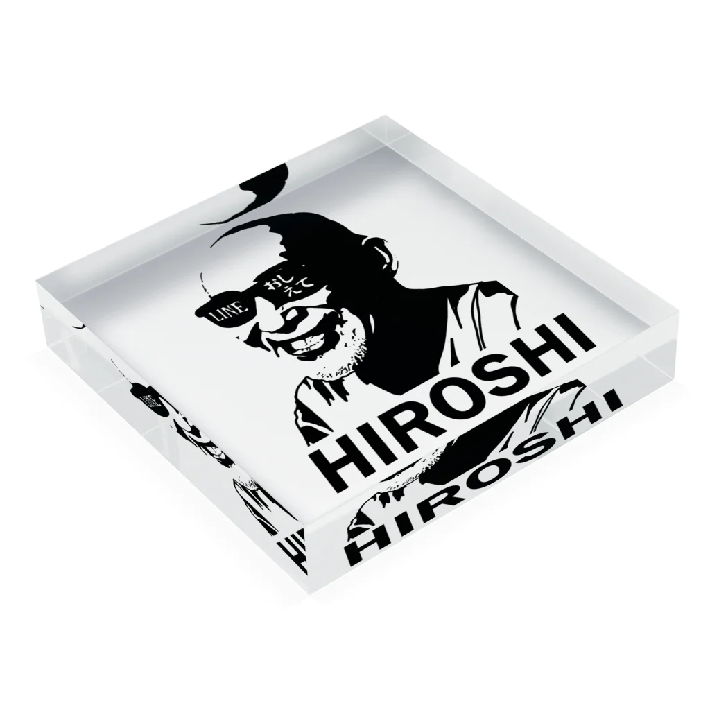 willのHIROSHI２ Acrylic Block :placed flat