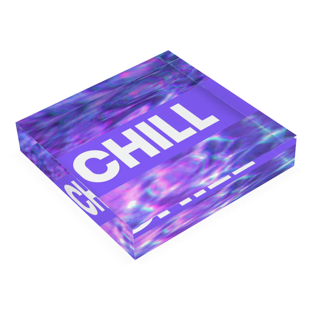 💜Annin💜のchill アクリルブロックの平置き