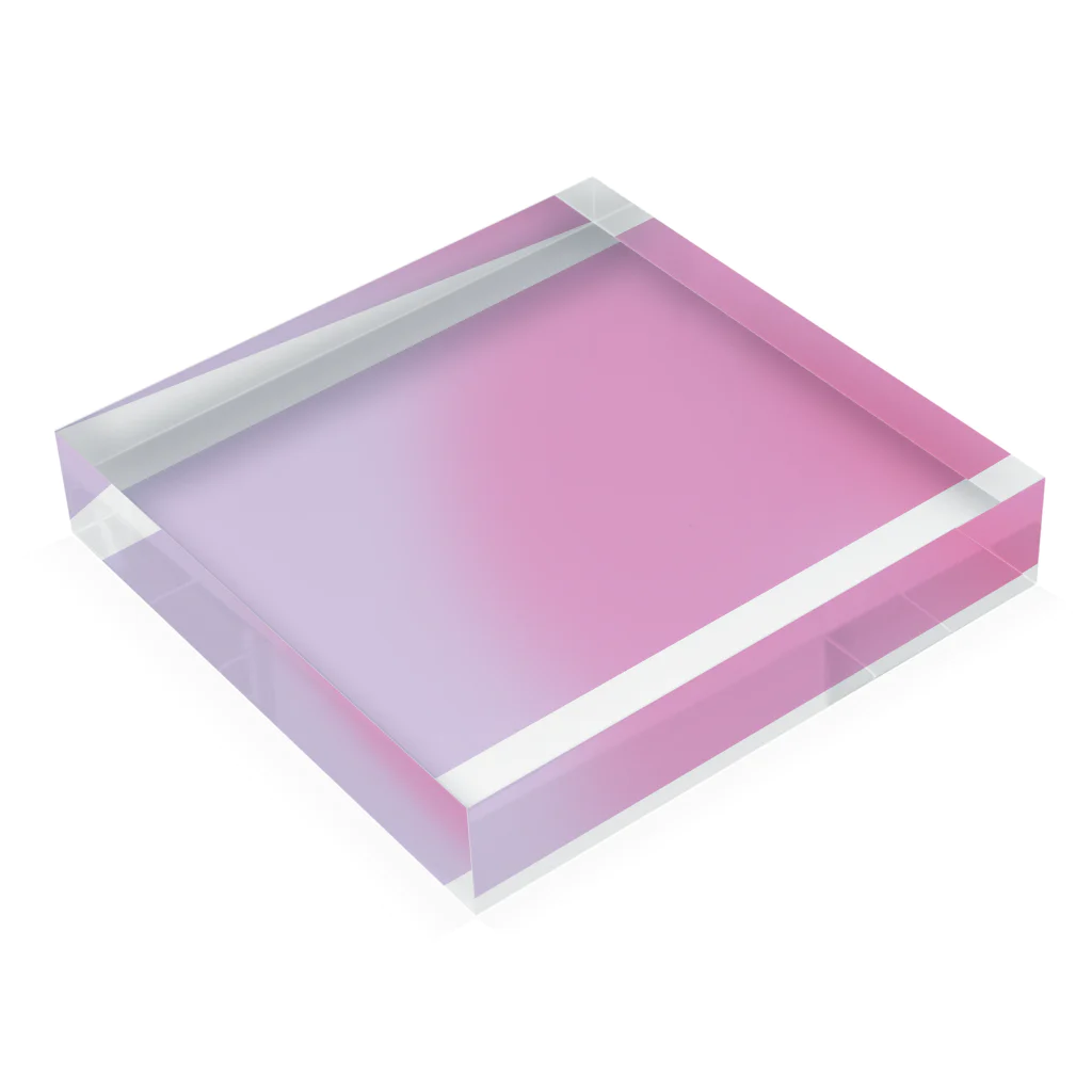 【妖怪高校】妖怪学園高等部 公式のパステルglow Acrylic Block :placed flat