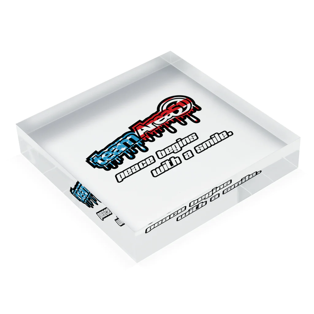 AREA51MIYAKOのTEAM　AREA51USA[2020］ Acrylic Block :placed flat