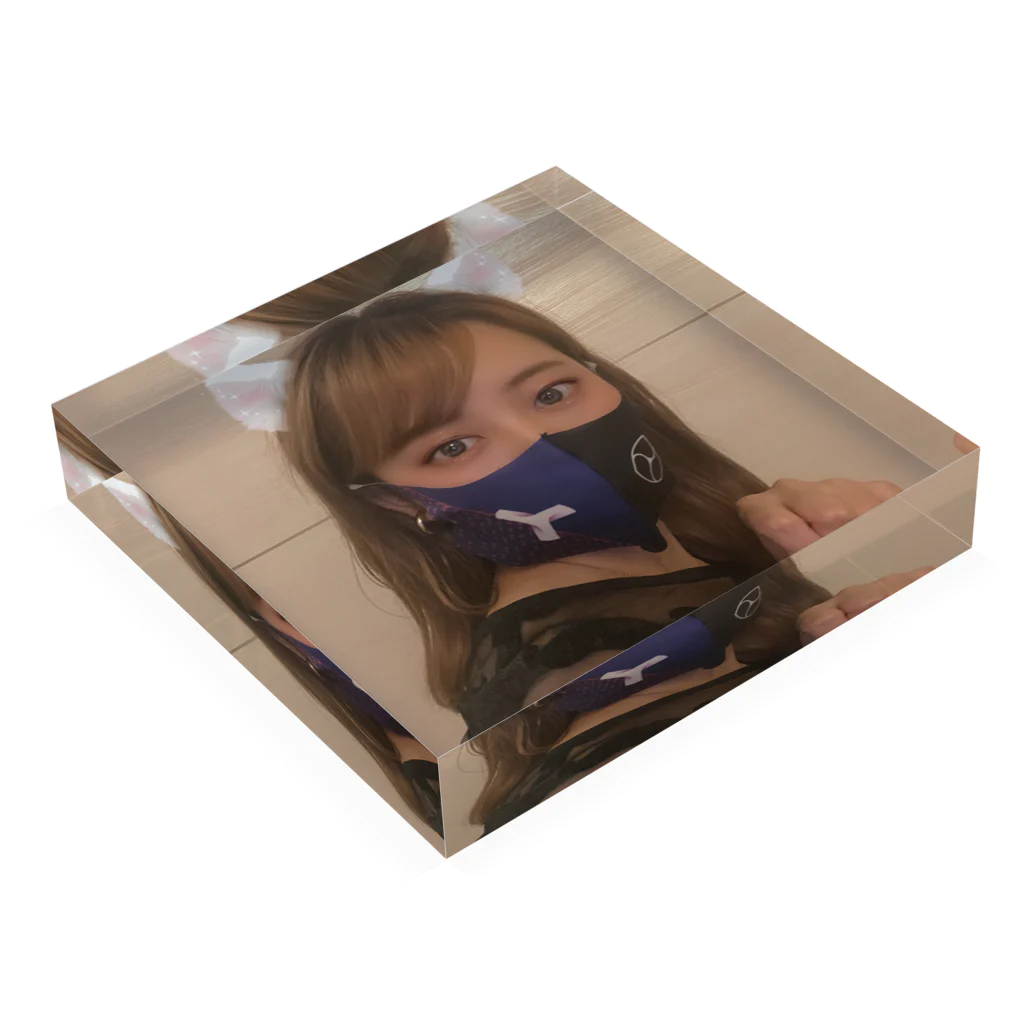 なーちゃん NEM Symbol コラボグッズのなーちゃん × NEM Symbol コラボGOODS Acrylic Block :placed flat