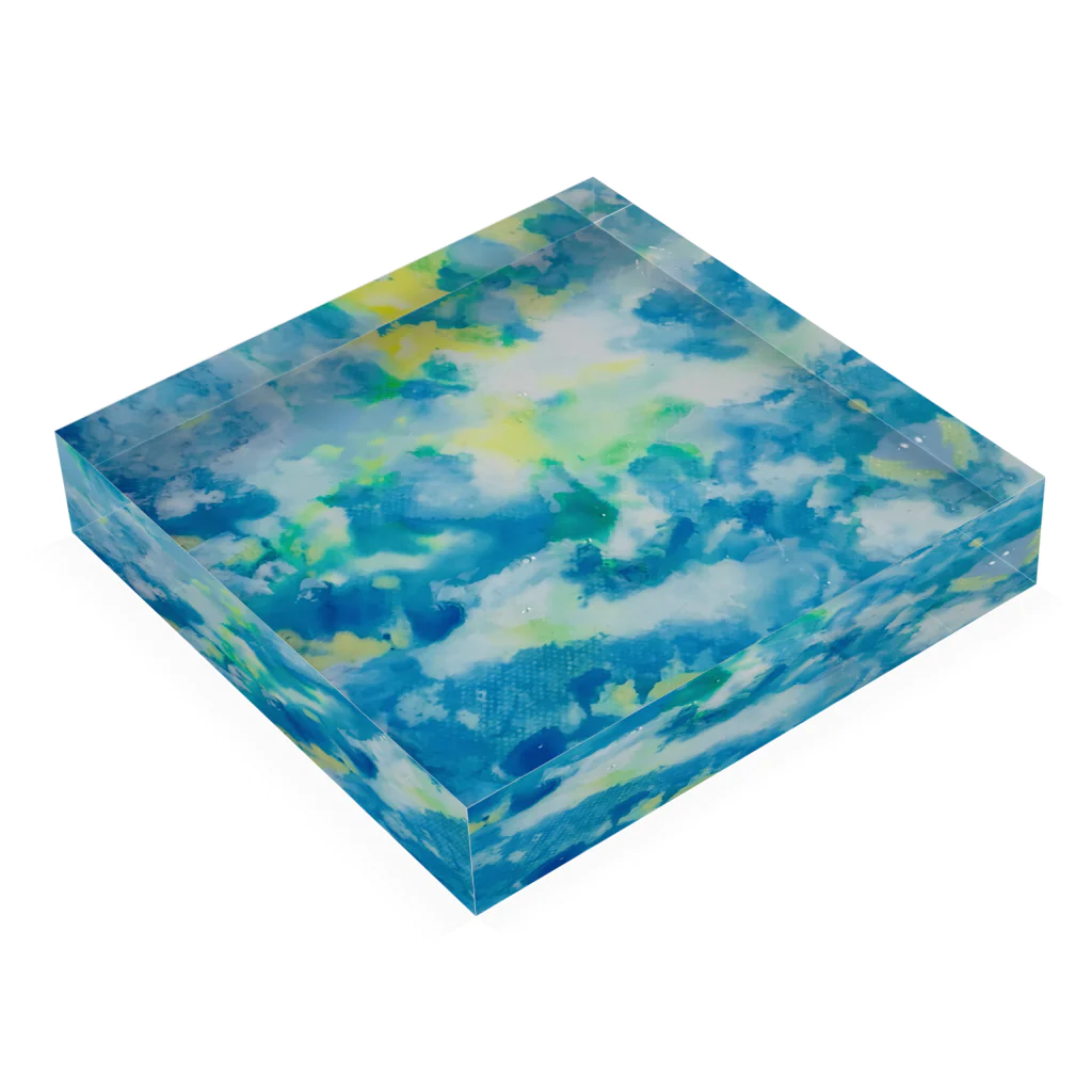 kany8ito(ｶﾆｴｲﾄ)のshine of the sea Acrylic Block :placed flat