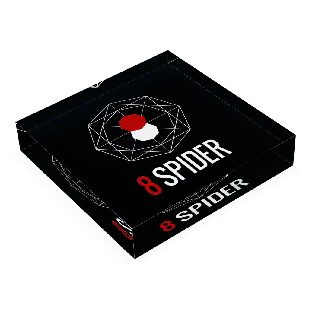8SPIDER（エイトスパイダー）の8SPIDER（エイトスパイダー） Acrylic Block :placed flat