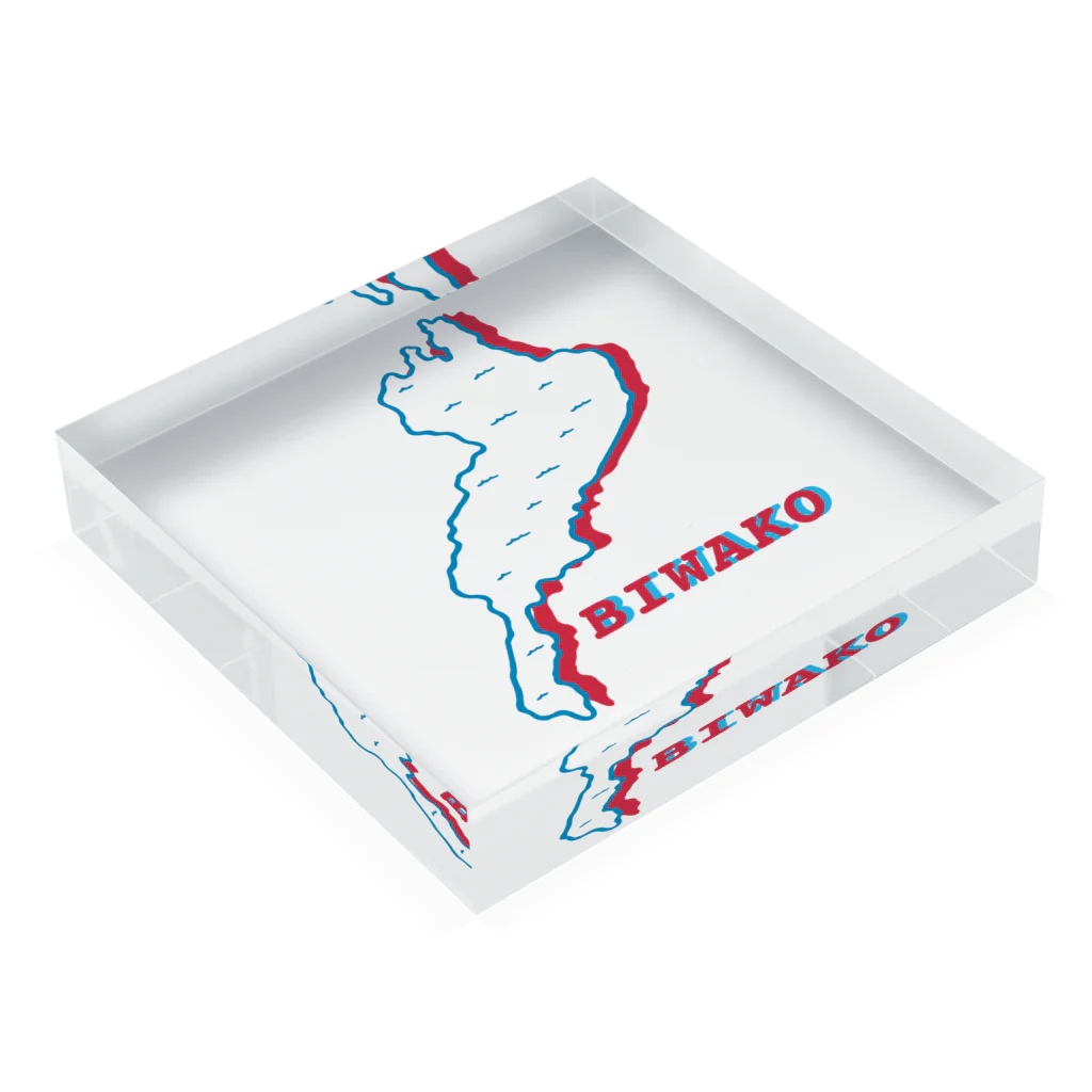 BSCウォータースポーツセンターのbiwako Acrylic Block :placed flat