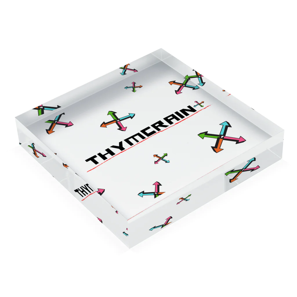 Thymcrain　SHOPのThymcrain Acrylic Block :placed flat