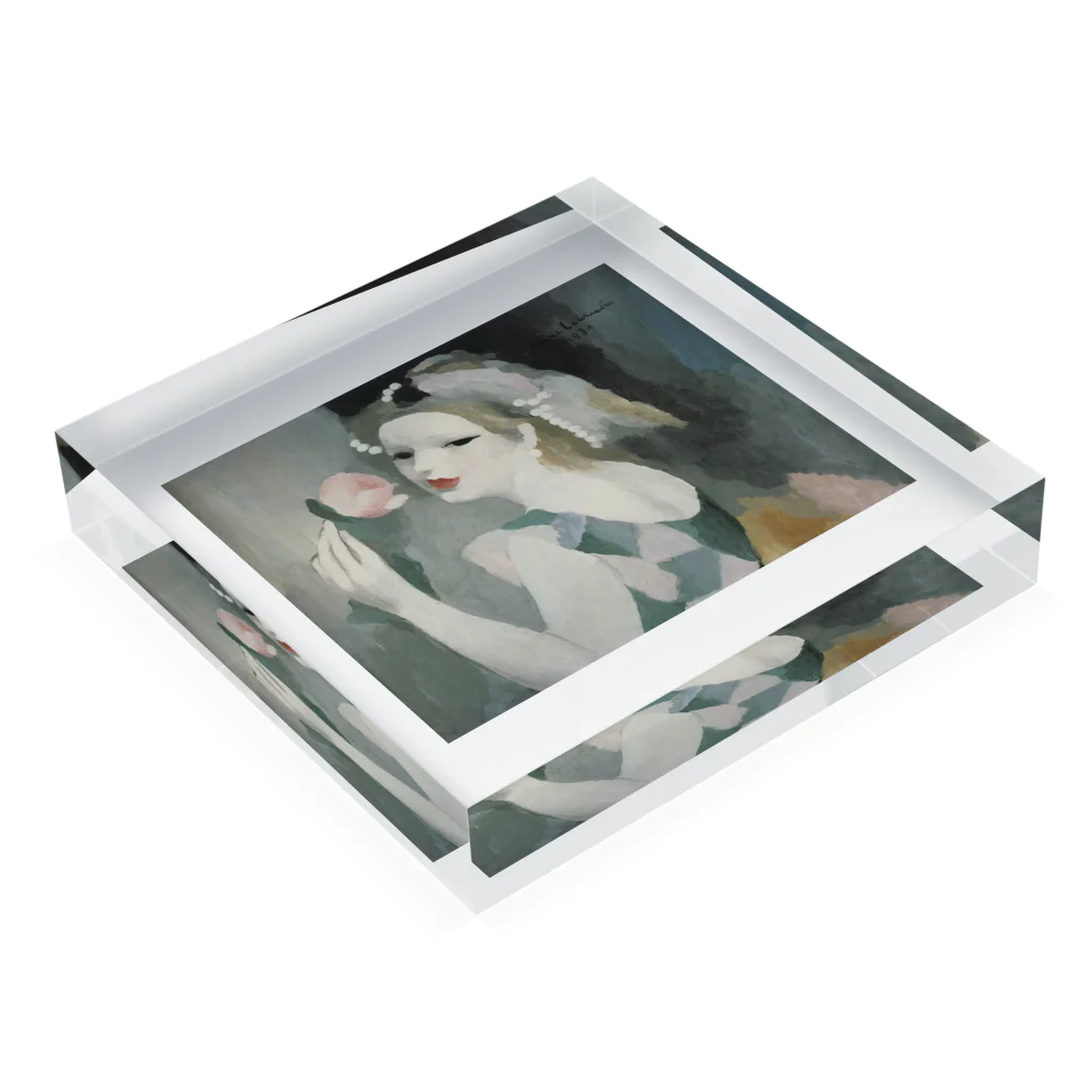 𝐢𝐤𝐮𝐦𝐢のMarie Laurencin Acrylic Block :placed flat