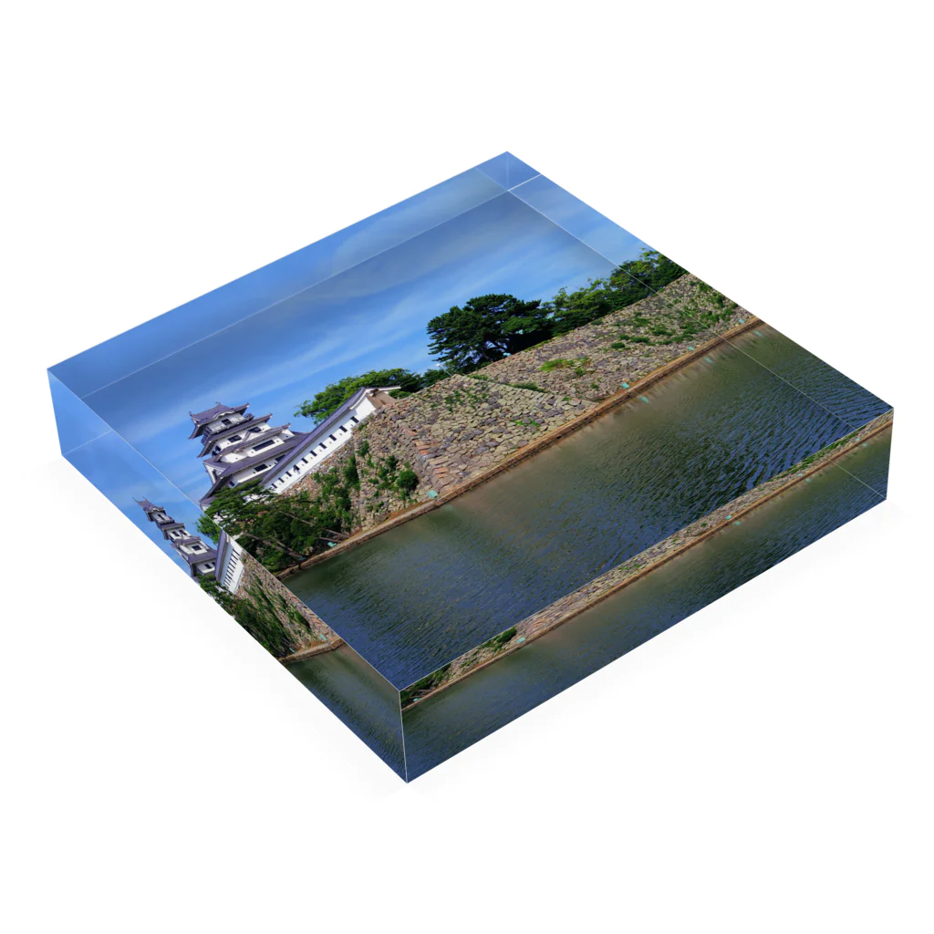 Studio  BLUEの今治城 Acrylic Block :placed flat