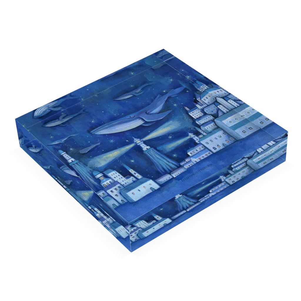 HASHIMOTOHIROMIの「prologue」 Acrylic Block :placed flat