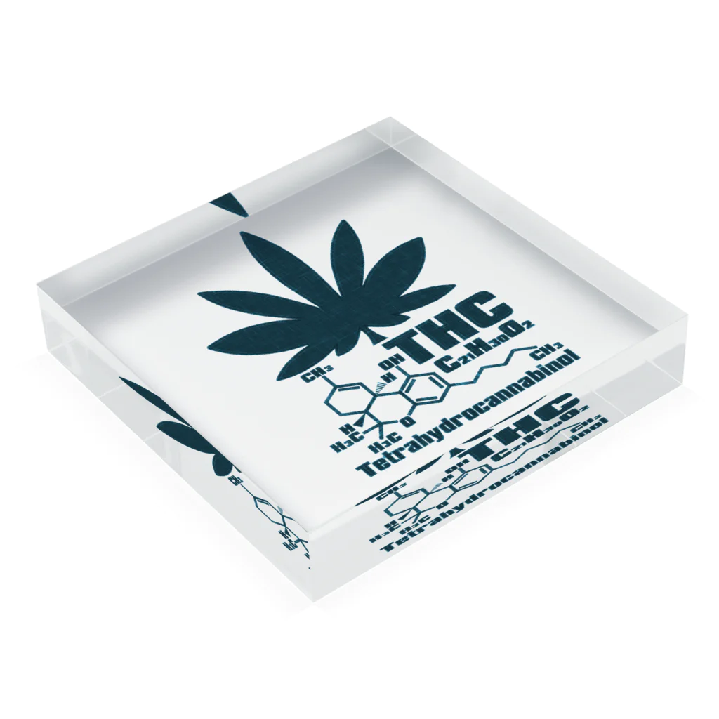 AURA_HYSTERICAのTHC Acrylic Block :placed flat