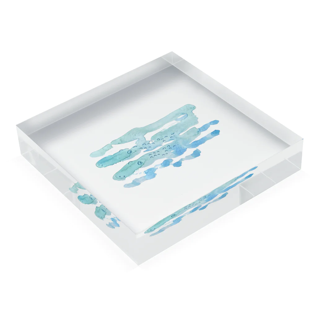 Yoko TauraのWanini Acrylic Block :placed flat