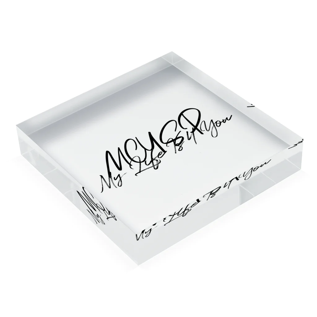 MCYSPのMCYSP Acrylic Block :placed flat