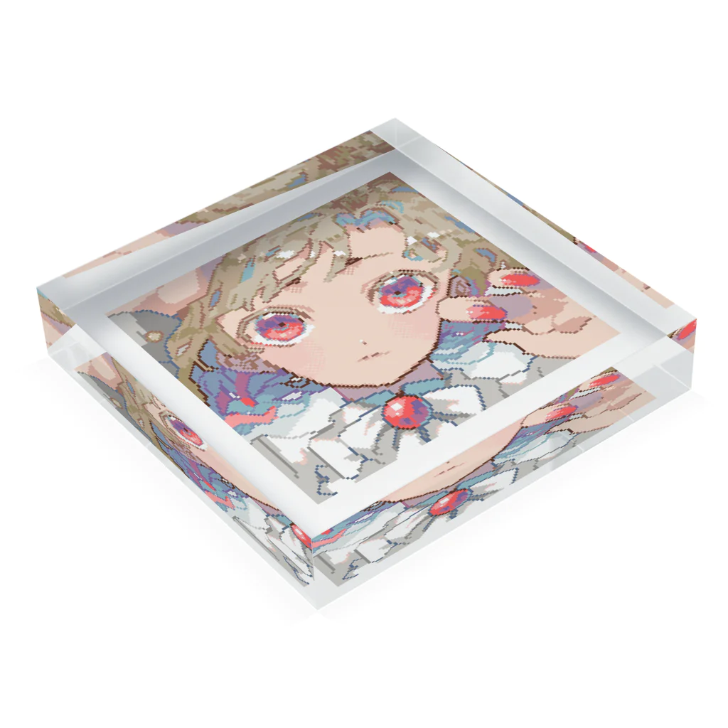 ゆずたろの献身 Acrylic Block :placed flat