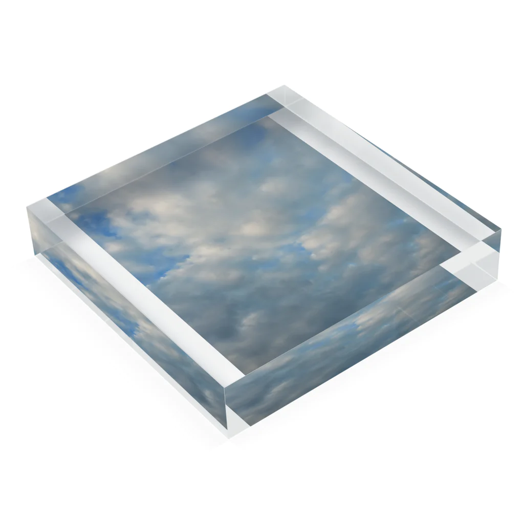 getoの空色 Acrylic Block :placed flat