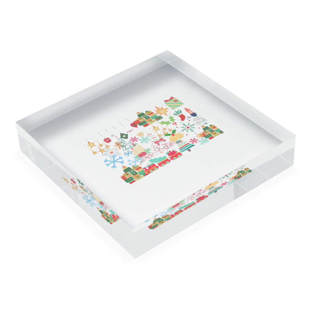 rLiCOのXmas Acrylic Block :placed flat